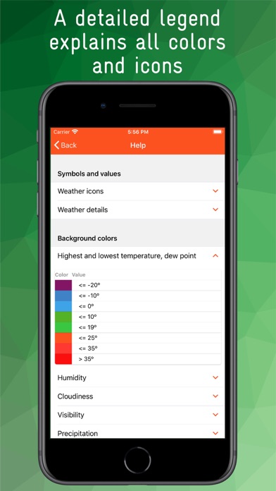 Simple and Colorful Weatherスクリーンショット