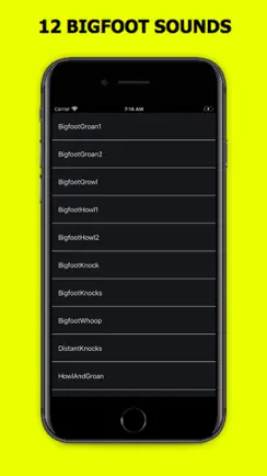 Bigfoot Calls & Big Foot Sound iPhone image 2