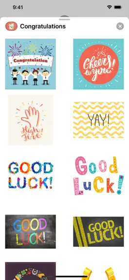 Game screenshot Congratulations Stickers hack
