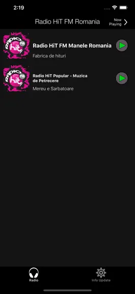 Game screenshot Radio HiT FM Manele Romania apk