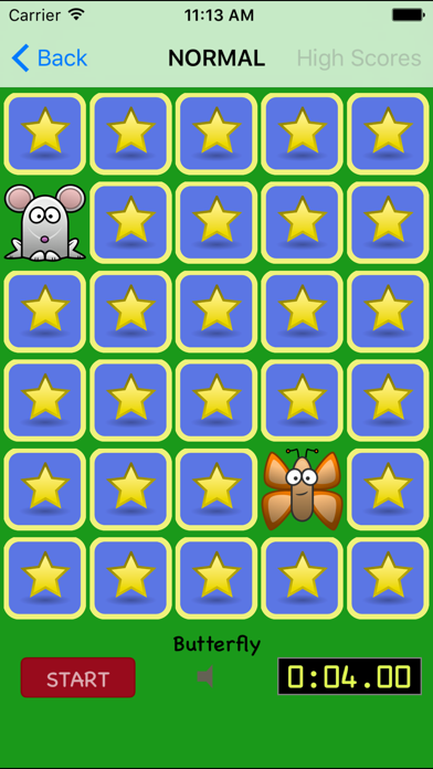 Animals: Matching Game Screenshot