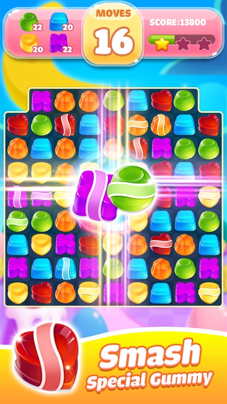 Jelly Jam Crush - Match 3 Game screenshot 2