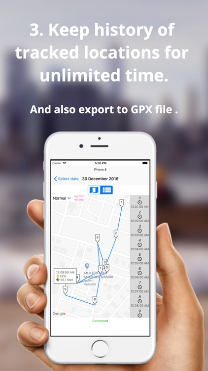 Tracker 8 : Track a cell phone
