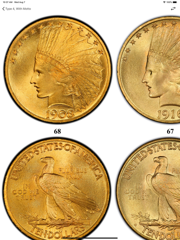 PCGS CoinFacts Coin Collecting iPad screenshot 4 - Reference app