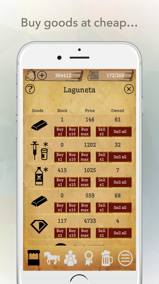 #2. Pocket Trader. Business Tycoon (iOS) Podle: Robert Grzybek
