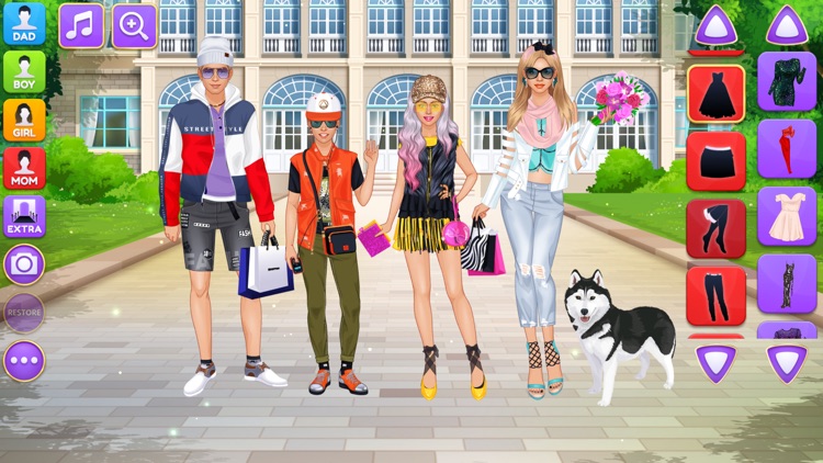 Superstar Family Dress Up Game screenshot-3