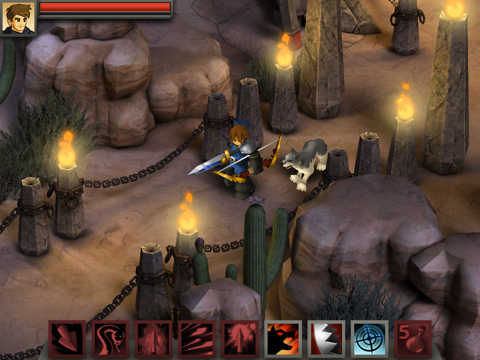 Battleheart Legacy на iPad