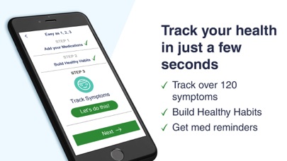 Screenshot #1 pour Symptom Tracker: Health Mate