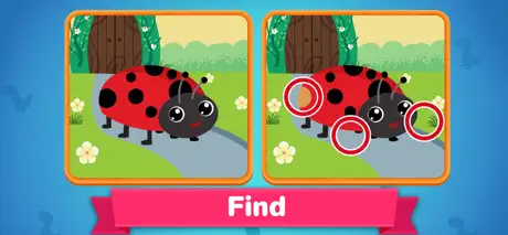 Dino Spot the Difference Games