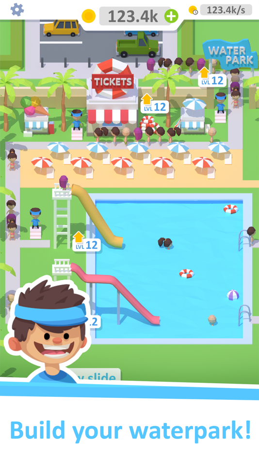 #1. Tycoon Idle Aquapark (iOS) 由: Anna Nikolaevna