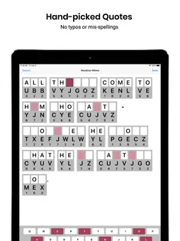 Cryptogram Cryptoquip Puzzles screenshot 5