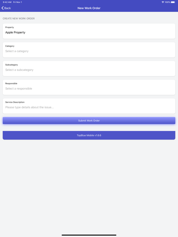 TopBlue Mobile iPad screenshot 9 - Business app