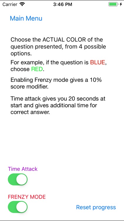 Color's Learning App