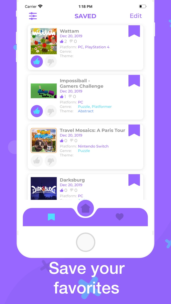 iPhone screenshot
