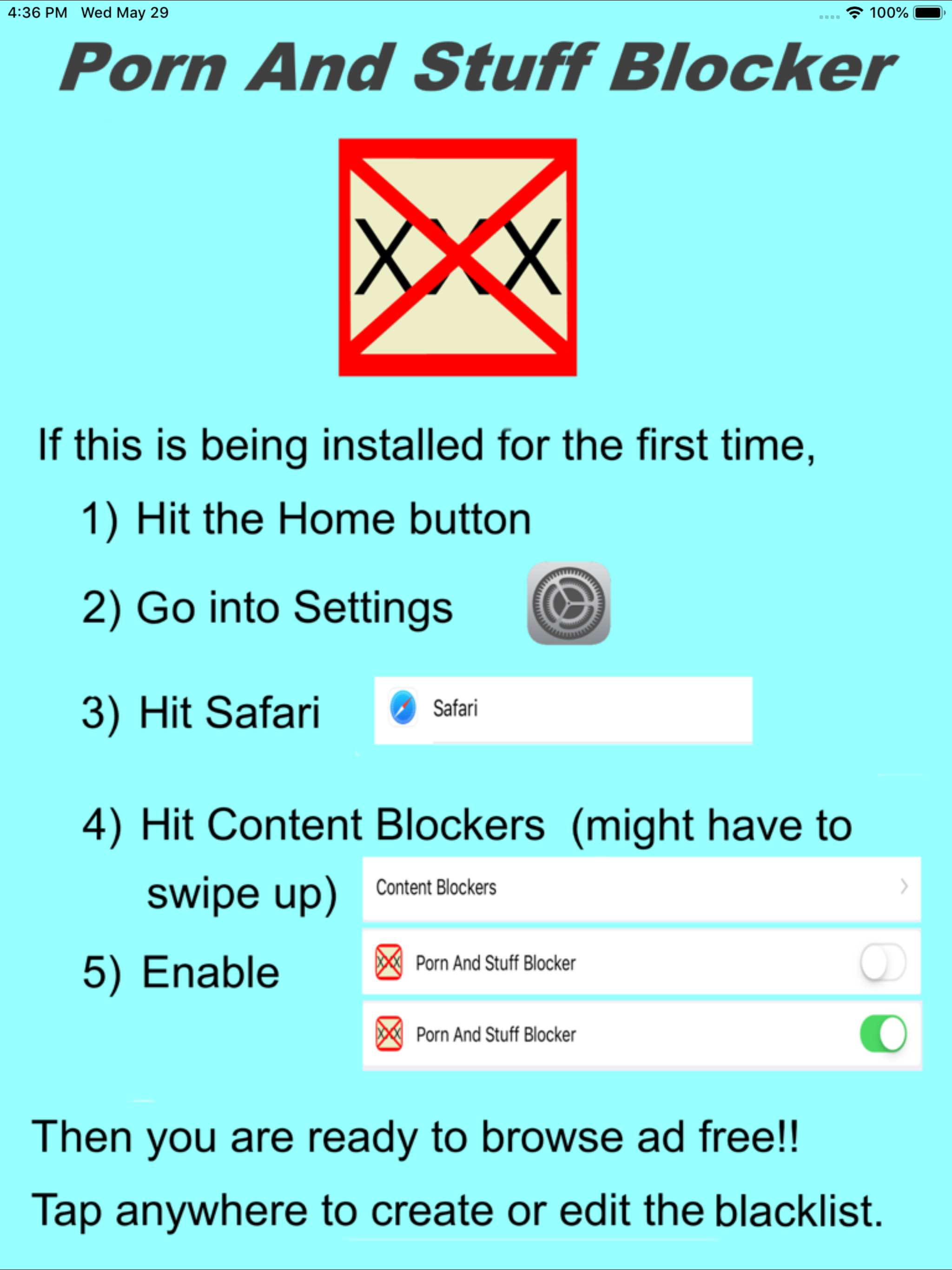 Porn And Stuff Blocker screenshot 5