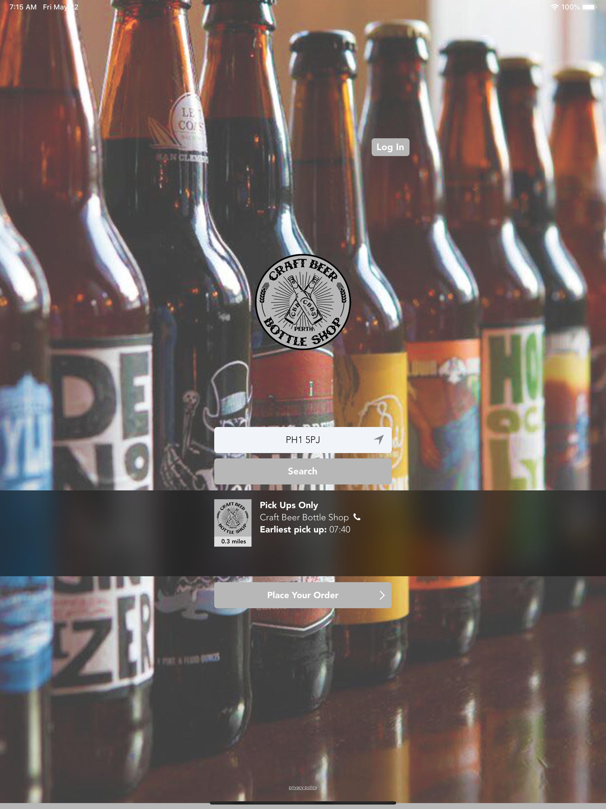 Craft Beer Bottle Shop