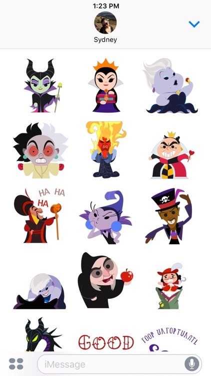 Disney Stickers: Villains screenshot-3