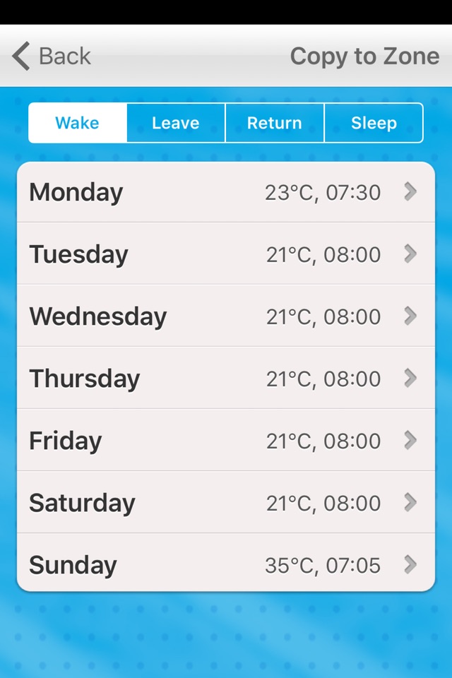 Nu-Heat SmartStat screenshot 4