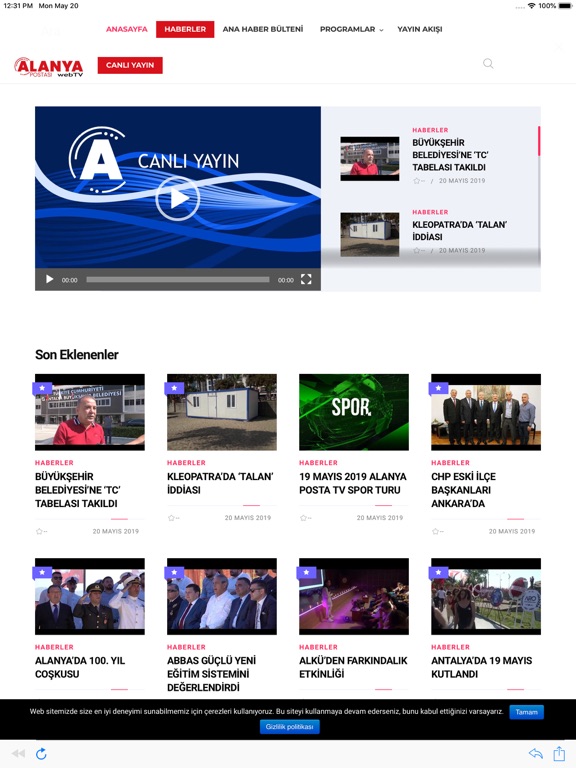 Screenshot #4 pour Alanya Postası TV