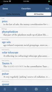 collins subject dictionaries iPhone Captures Décran 4