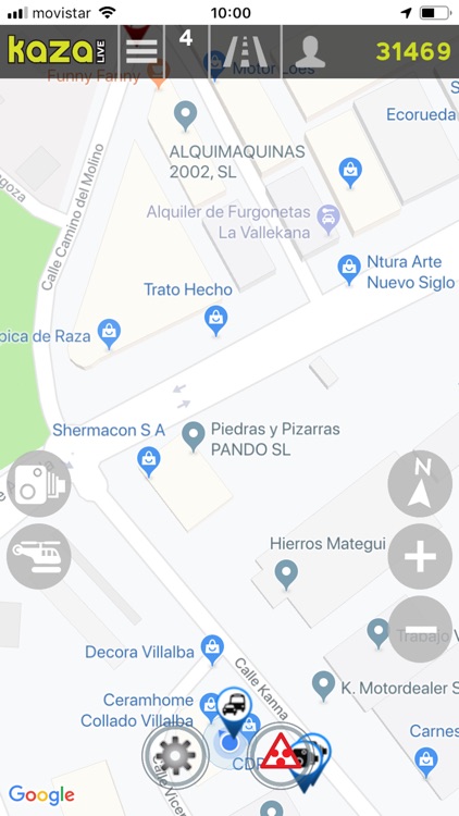 KAZA LIVE Radar Warning