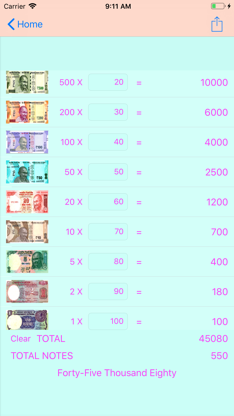 Money Calculator for India screenshot 3