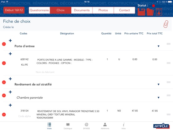Screenshot #5 pour Artipôle Touch