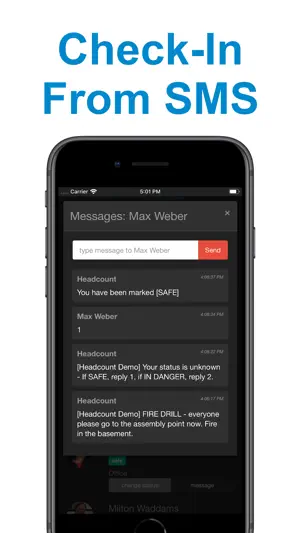 Headcount - the evacuation app screenshot 3