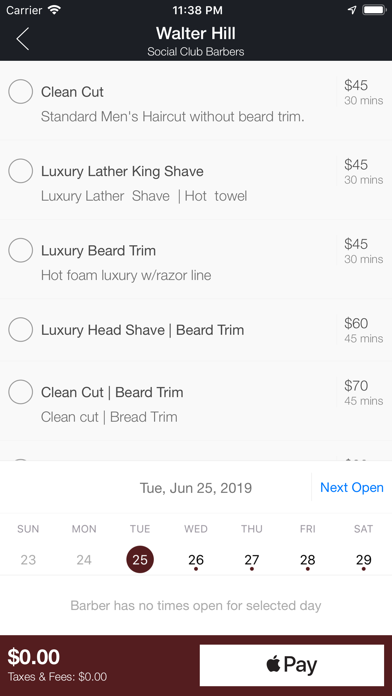 Social Club Barbers™ screenshot 2