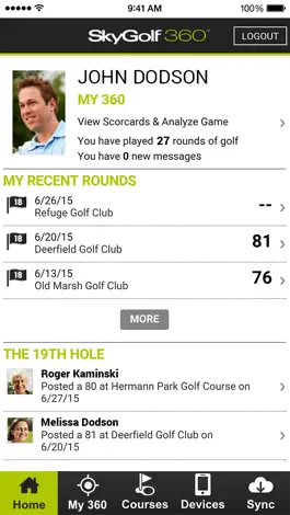 Game screenshot SkyGolf 360 mod apk