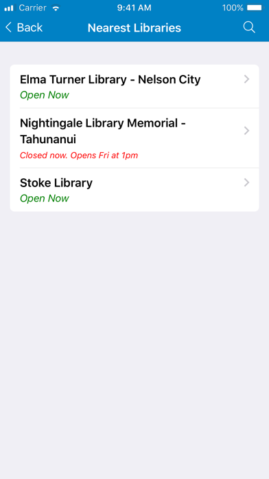 Nelson Public Libraries Screenshot