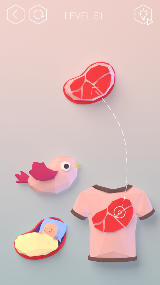 #8. Low Poly Puzzle (iOS) 由: Anna Nikolaevna