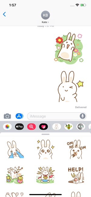 Cute Easter Bunny Sticker Pack(圖3)-速報App