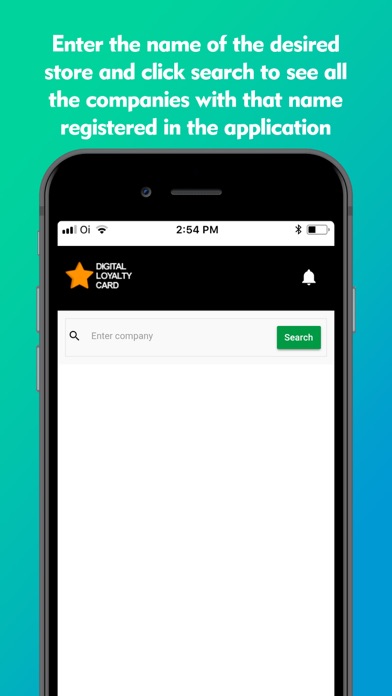 Digital Loyalty Card Screenshot
