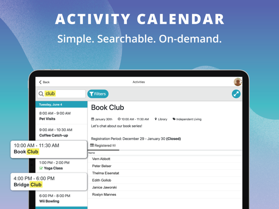 MyWaverly App iPad screenshot 1 - Lifestyle app