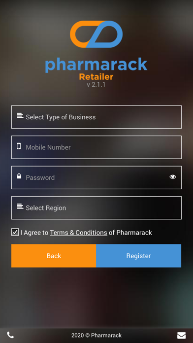 Pharmarack-Retailer Screenshot