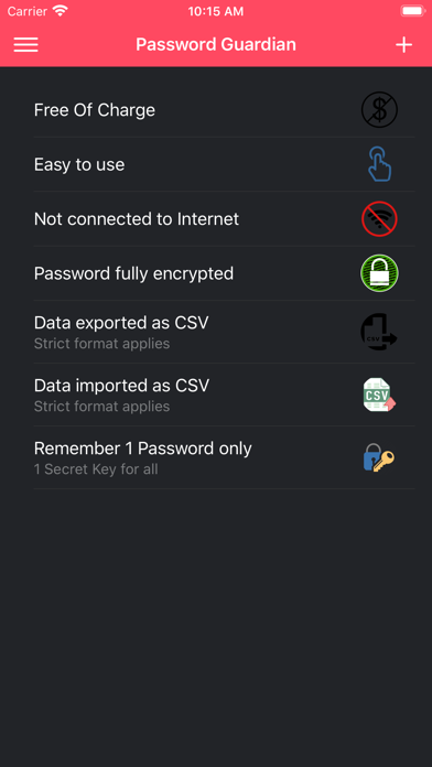 PasssGuard screenshot 2