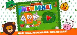 Game screenshot Marbel Mewarnai Hewan Darat mod apk