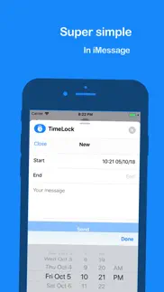 time lock - a message in time iphone screenshot 3