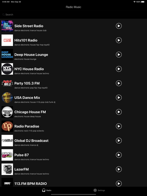 Screenshot #4 pour Electronic Music