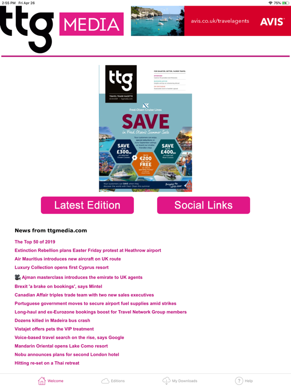 Screenshot #4 pour TTG Digital Editions