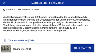 Screenshot #2 pour Mathildenhöhe Darmstadt