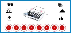 Bongo Cat Musical Instruments screenshot #2 for iPhone