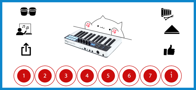 ‎Bongo Cat Musical Instruments Screenshot