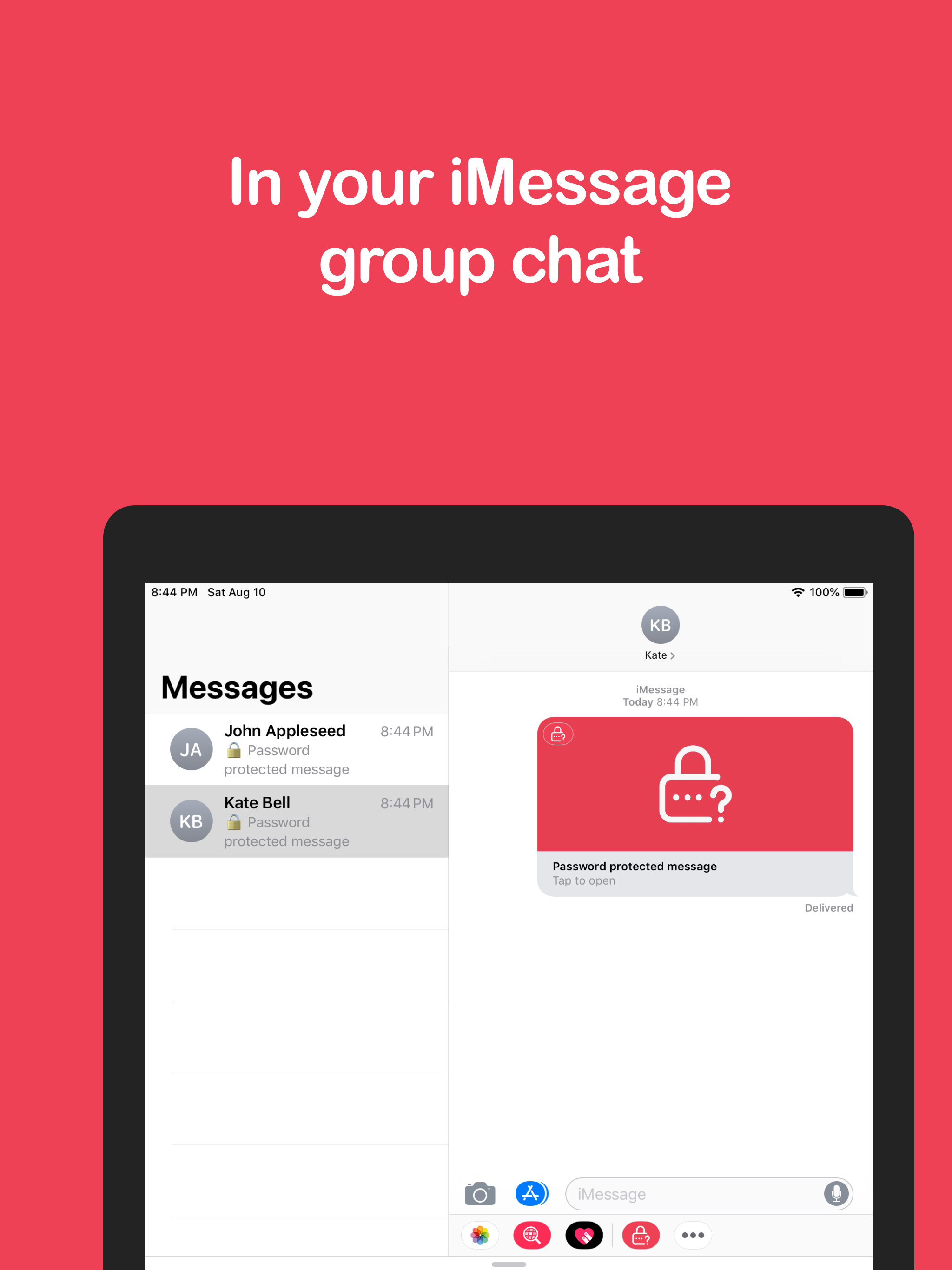 Password Encrypted Message