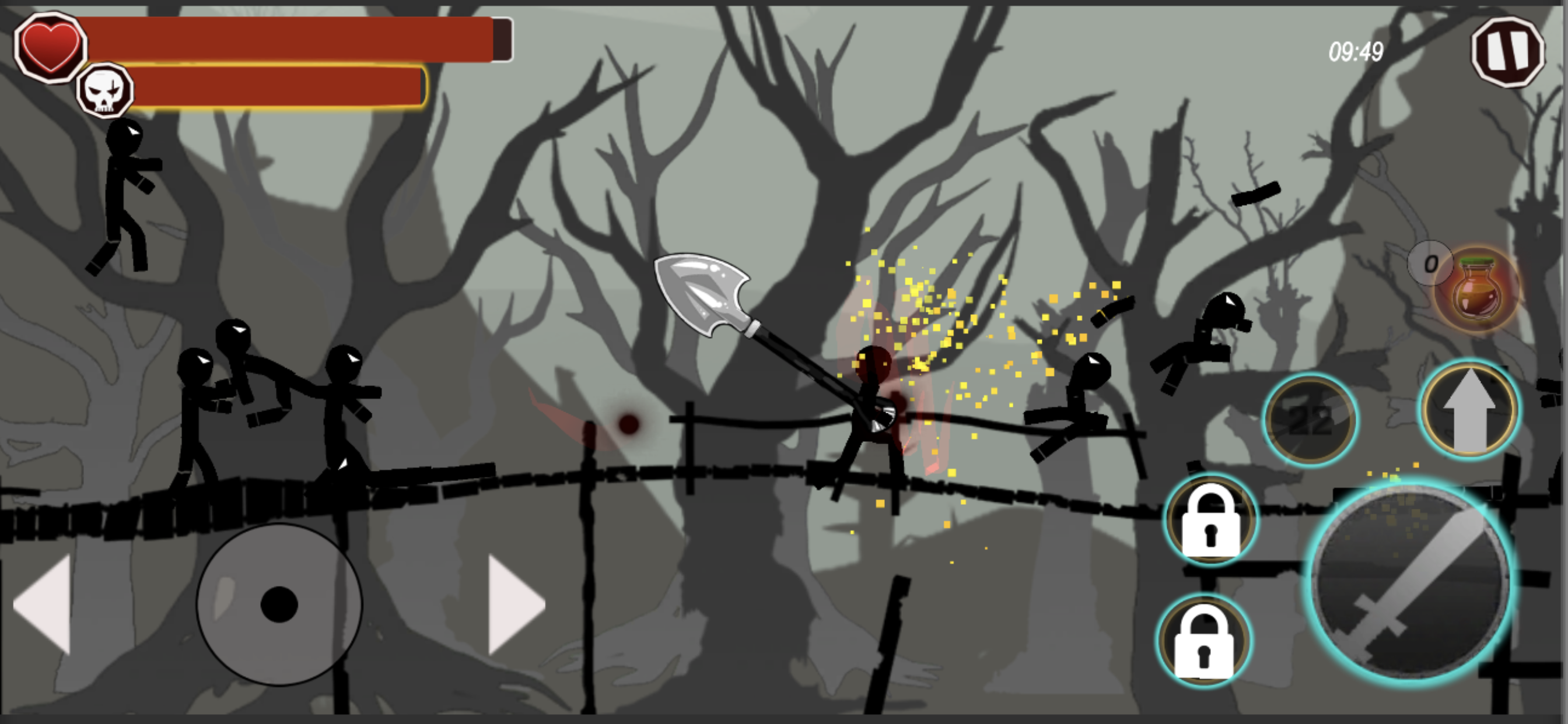 Stickman Ghost Warrior
