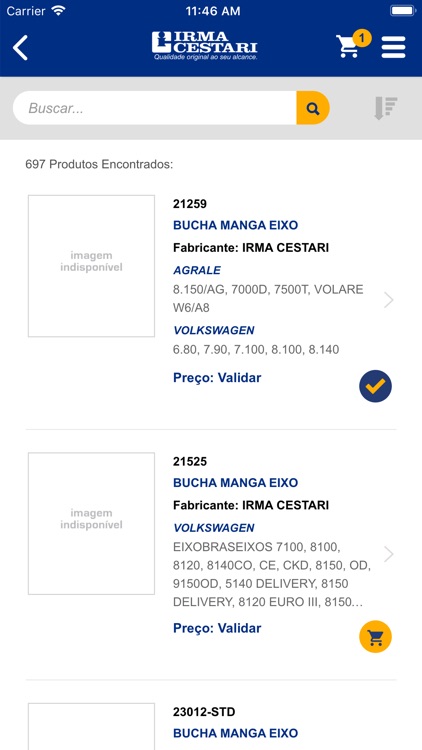 Irma Cestari - Catálogo