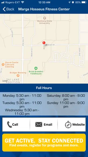 Montana State Rec Sports screenshot 2