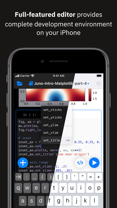 Juno for Jupyter screenshot1