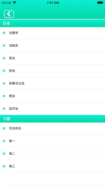 法律职业资格考试精选题库
